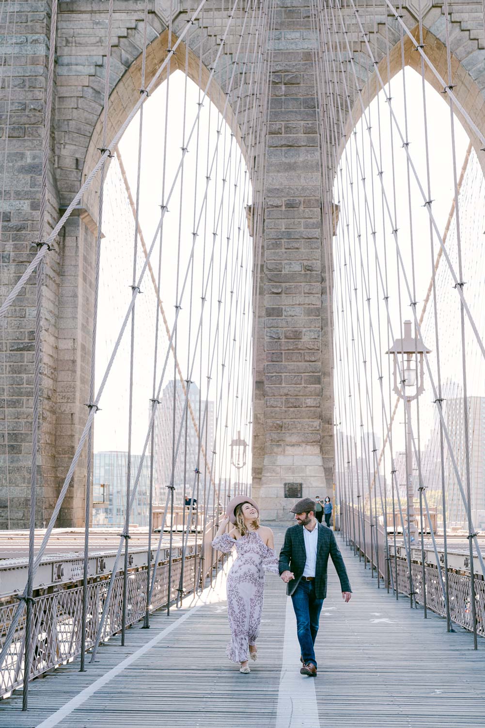 Brooklyn Bridge Engagement Photos, Theresa Kelly Photography, Brooklyn Bridge Engagement Shoot