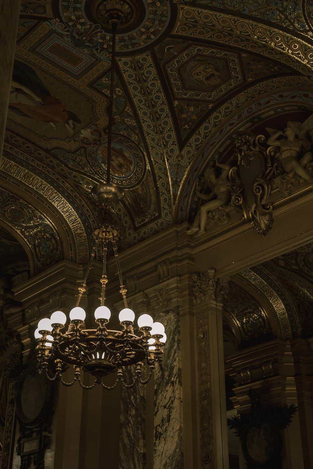 Inside Palais Garnier, Opéra Garnier, Paris Elopement Photographer, Paris Wedding Photographer, Theresa Kelly Photography